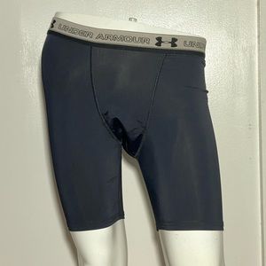 Men’s black under armour compression tights